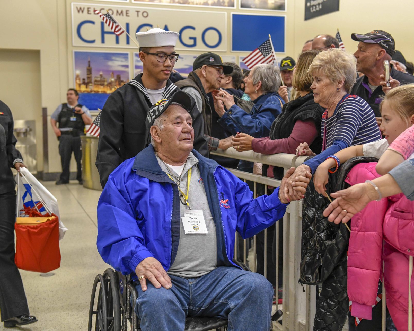 Honor Flight Chicago and Korean War veterans